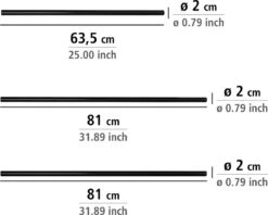 WENKO Douchegordijnstang Hoek Universeel Aluminium Zwart - Douchestang 11 WENKO Douchegordijnstang Hoek Universeel Aluminium Zwart - Douchestang -Badkamer Accessoires Winkel 1200x960 11