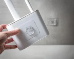 Lopoleis WC Borstel – Toiletborstel – Gesloten Bodem – WC Borstel Met Randreiniger – Siliconen – Grijs – WC Borstel Met Houder – Vrijstaand – Hangend – WC Borstel En Houder -Badkamer Accessoires Winkel 1200x960 4