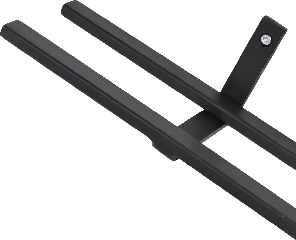 LOFT42 Jef Reserverolhouder - Zwart Metaal - 51x10x13 6 LOFT42 Jef Reserverolhouder - Zwart Metaal - 51x10x13 - Afbeelding 4