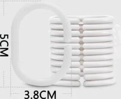 Su.B.dgn Douchegordijn 120x180 Anti Schimmel Polyester Badkamer Douchegordijn Wasbaar Met 12 Ringen | Grijs -Badkamer Accessoires Winkel 1200x984 2