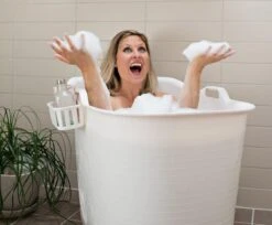 Zitbad Voor Volwassenen - Bath Bucket - Wit - 200L -Badkamer Accessoires Winkel 1200x989 2