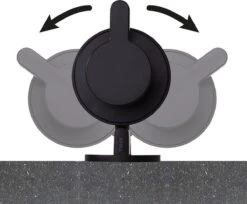 Tiger Tune - Zeepdispenser - Zwart Metaal Geborsteld / Zwart -Badkamer Accessoires Winkel 1200x992