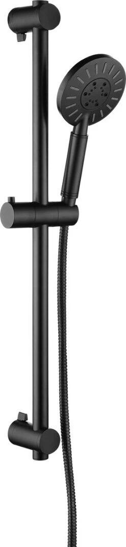 Tiger Tyne Doucheset - Douchekop Ø 12 Cm - Inclusief Comfort Water Saver - 3 Standen - Mat Zwart