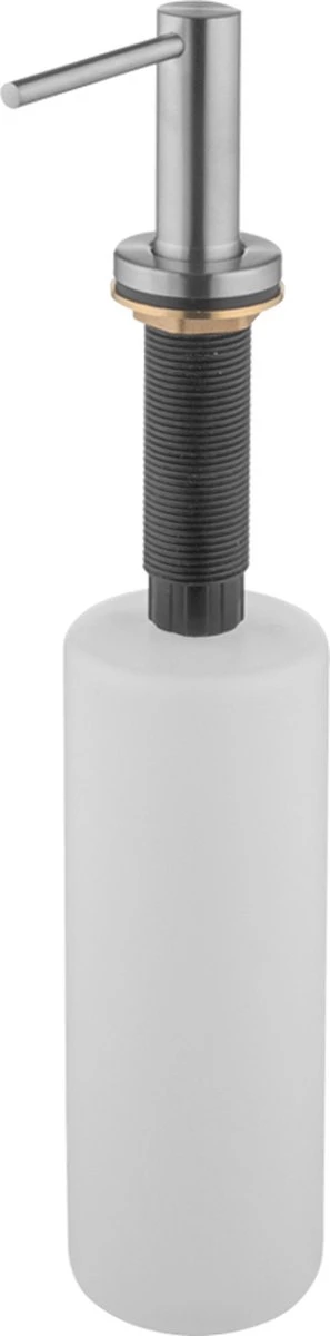 RVS Zeeppomp | Zeepdispenser | 360° Draaibaar (met 500ml Flacon) 4 RVS Zeeppomp | Zeepdispenser | 360° Draaibaar (met 500ml Flacon) - Afbeelding 2