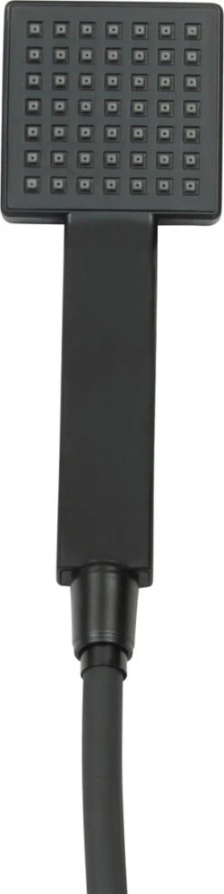 Niceey Doucheset - Regendouche - Handdouche - Verstelbaar - Vierkant - Mat Zwart -Badkamer Accessoires Winkel 301x1200