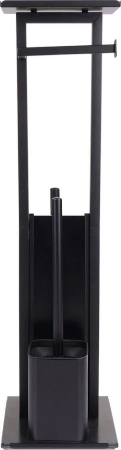 Mmoods Toiletbutler Zwart - WC Borstel Met Toiletrolhouder Vrijstaand - Toiletborstel Siliconen Industrieel Design Mmoods - Reserverolhouder Zonder Boren Staand Met Plankje RVS 17 Mmoods Toiletbutler Zwart - WC Borstel Met Toiletrolhouder Vrijstaand - Toiletborstel Siliconen Industrieel Design Mmoods - Reserverolhouder Zonder Boren Staand Met Plankje RVS -Badkamer Accessoires Winkel 323x1200