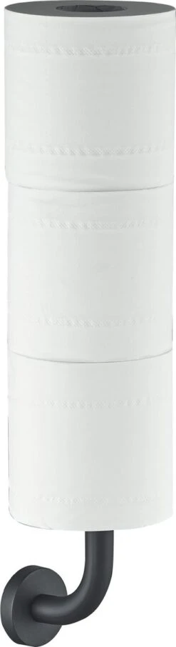 SODEAL Luxe Reserverolhouder Zwart - Reserverolhouder Hangend - Toiletrolhouder Zwart - Wc Rolhouder Zwart -Badkamer Accessoires Winkel 327x1200