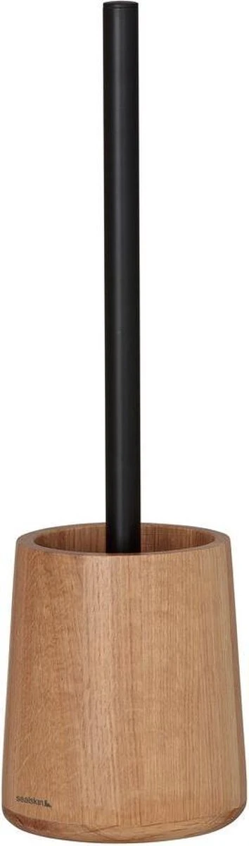 Sealskin Earth - Toiletborstel Met Houder Vrijstaand - Eiken 3 Sealskin Earth - Toiletborstel Met Houder Vrijstaand - Eiken