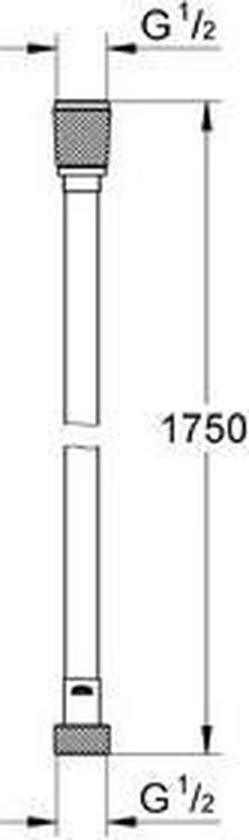 GROHE VitalioFlex Silver TwistStop Doucheslang - 175 Cm - Chroom 7 GROHE VitalioFlex Silver TwistStop Doucheslang - 175 Cm - Chroom - Afbeelding 5