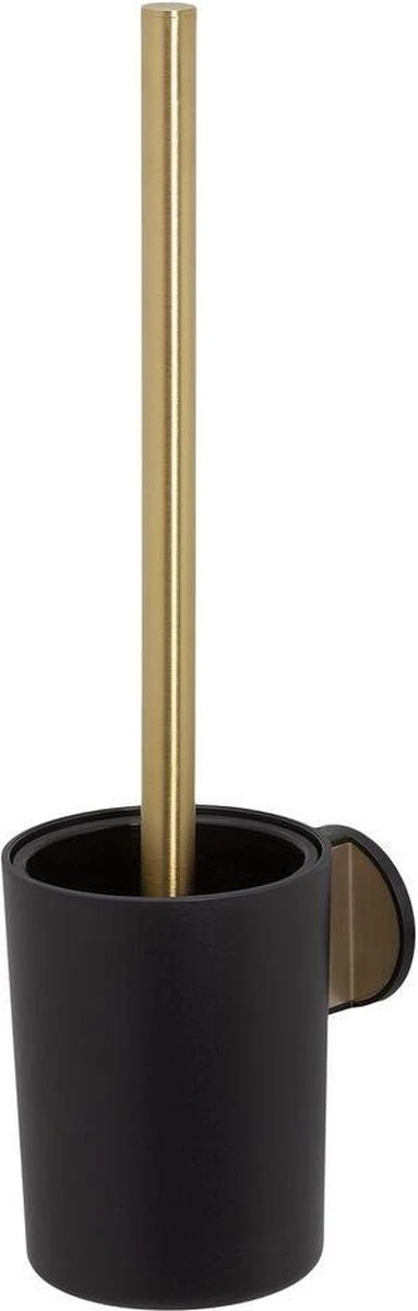 Tiger Tune - Toiletborstel Met Houder - Messing Geborsteld / Zwart 3 Tiger Tune - Toiletborstel Met Houder - Messing Geborsteld / Zwart