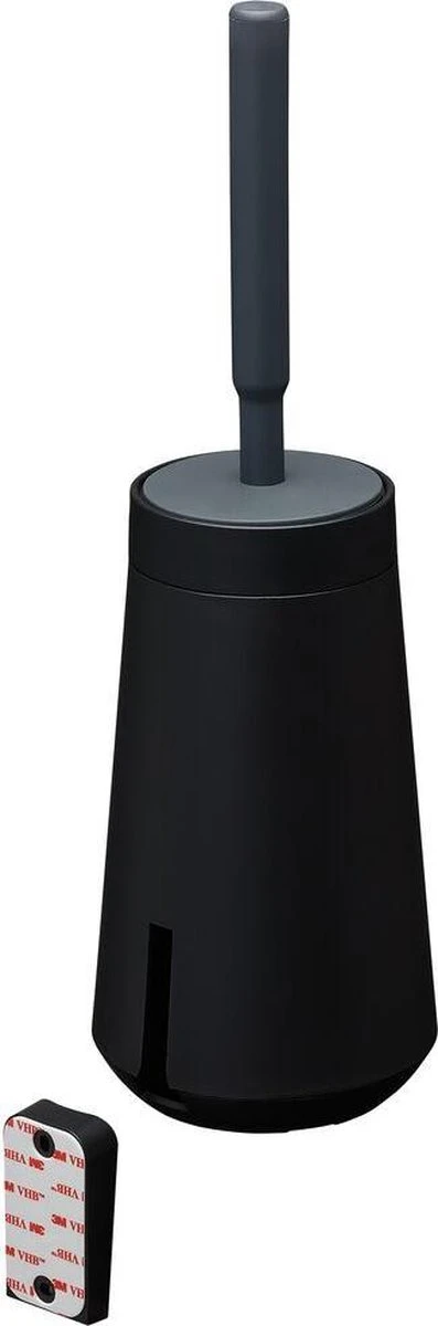 Tiger Tess - Toiletborstelhouder Met Swoop® Borstel Flexibel - Zwart / Antraciet 6 Tiger Tess - Toiletborstelhouder Met Swoop® Borstel Flexibel - Zwart / Antraciet - Afbeelding 4