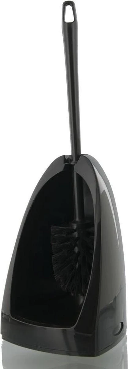 Tiger Toiletborstel Met Houder - Zwart 3 Tiger Toiletborstel Met Houder - Zwart