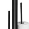 WENKO Toiletbutler Rivalta Zwart - Toiletborstel Met Houder, Toiletrolhouder En Reserverolhouder 2 WENKO Toiletbutler Rivalta Zwart - Toiletborstel Met Houder, Toiletrolhouder En Reserverolhouder -Badkamer Accessoires Winkel 430x1200