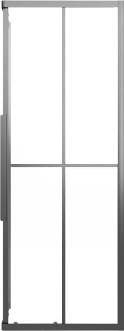 Furniture Limited - Douchecabine 70x70x180 Cm Mat ESG Zwart -Badkamer Accessoires Winkel 451x1200 1