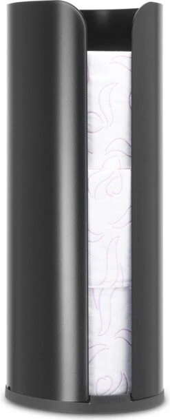 Brabantia ReNew Reserverolhouder - Matt Black 13 Brabantia ReNew Reserverolhouder - Matt Black -Badkamer Accessoires Winkel 486x1200