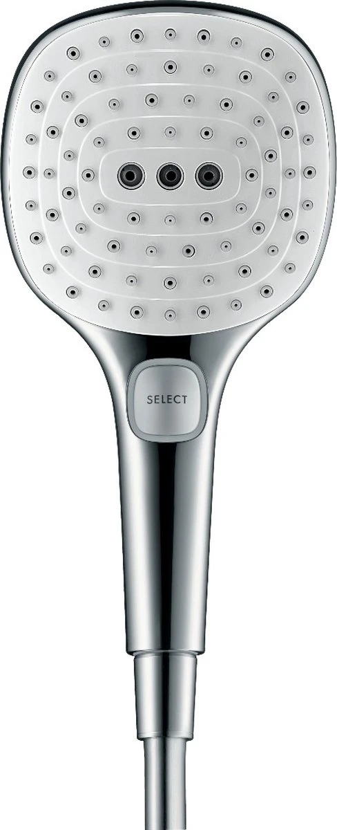 Hansgrohe Raindance Select E 120 3jet Handdouche - Chroom 13 Hansgrohe Raindance Select E 120 3jet Handdouche - Chroom - Afbeelding 11
