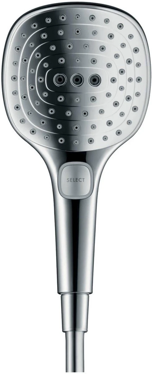 Hansgrohe Raindance Select E 120 3jet Handdouche - Chroom 9 Hansgrohe Raindance Select E 120 3jet Handdouche - Chroom - Afbeelding 7