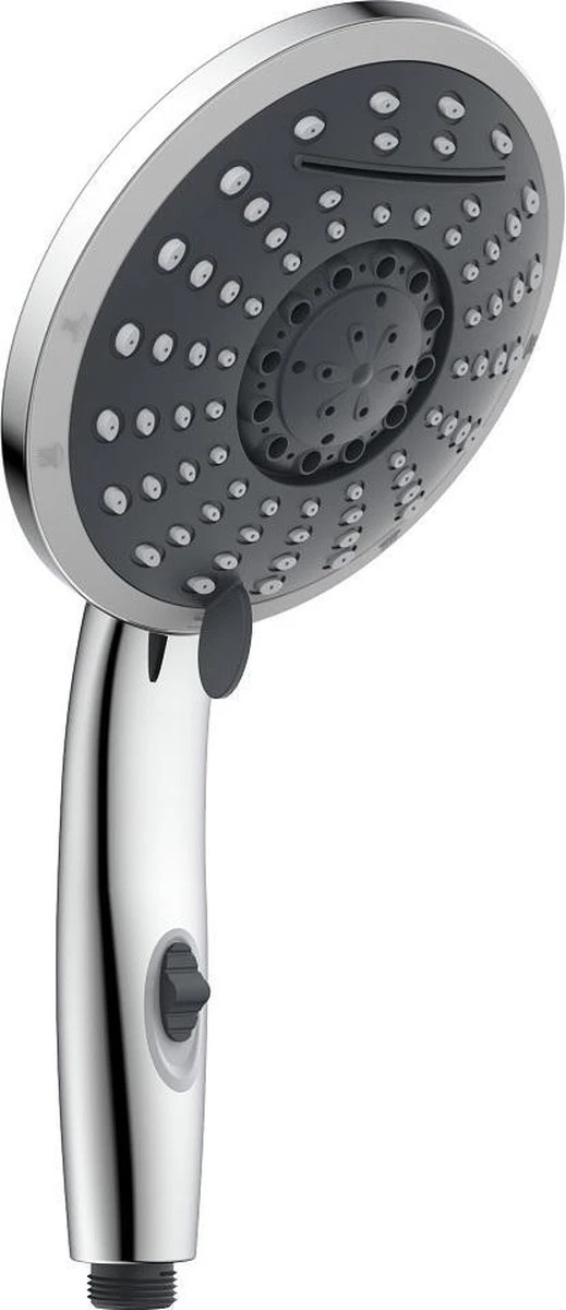 SCHÜTTE Niagara Handdouche - Douchekop Ø 15 Cm - 5 Standen - Watervaluitloop - Waterstop - Chroom 3 SCHÜTTE Niagara Handdouche - Douchekop Ø 15 Cm - 5 Standen - Watervaluitloop - Waterstop - Chroom