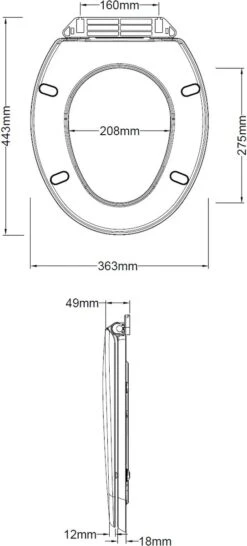 Plieger Royal Wc Bril Softclose – Toiletbril Wit – Wc Brillen Met Deksel – Kunststof Bevestiging 14 Plieger Royal Wc Bril Softclose – Toiletbril Wit – Wc Brillen Met Deksel – Kunststof Bevestiging -Badkamer Accessoires Winkel 543x1200