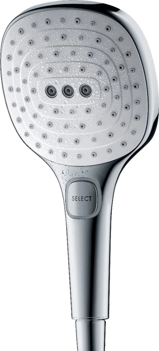 Hansgrohe Raindance Select E 120 3jet Handdouche - Chroom 11 Hansgrohe Raindance Select E 120 3jet Handdouche - Chroom - Afbeelding 9