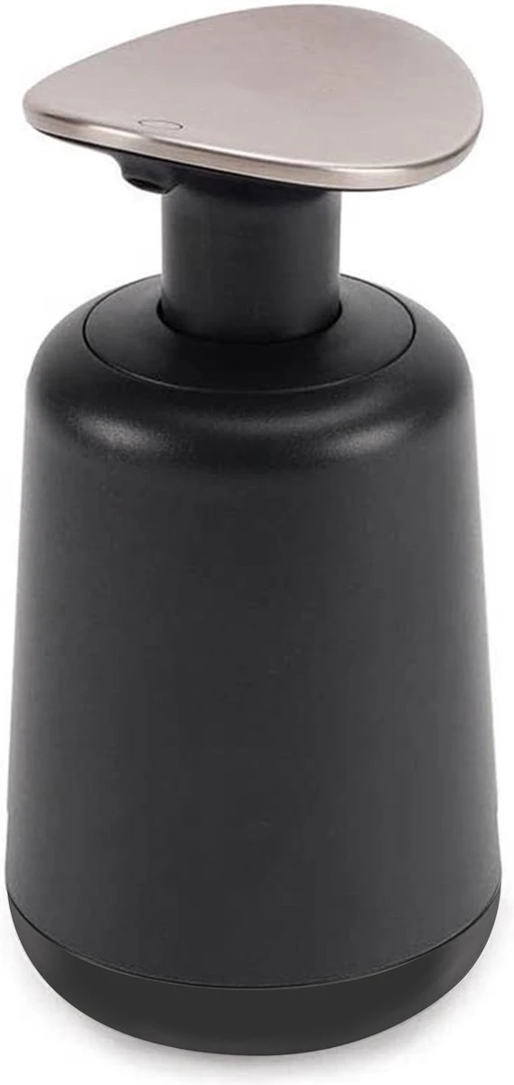 Wonix® - Zeepdispenser - Zeeppompje - Duw Met Pols - 300ml - Zwart 3 Wonix® - Zeepdispenser - Zeeppompje - Duw Met Pols - 300ml - Zwart