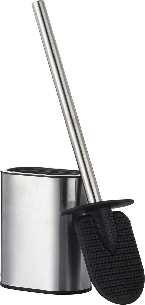 Niceey Sicilone WC Borstel Met Houder - Toiletborstel - Toiletborstel Houder - RVS 3 Niceey Sicilone WC Borstel Met Houder - Toiletborstel - Toiletborstel Houder - RVS