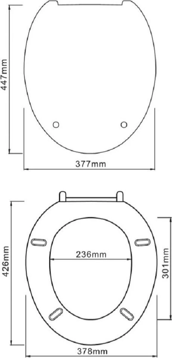 SCHÜTTE WC-Bril 10220 DUROPLAST - Antibacterieel - Soft Close - Gelakt - Wit 9 SCHÜTTE WC-Bril 10220 DUROPLAST - Antibacterieel - Soft Close - Gelakt - Wit - Afbeelding 7