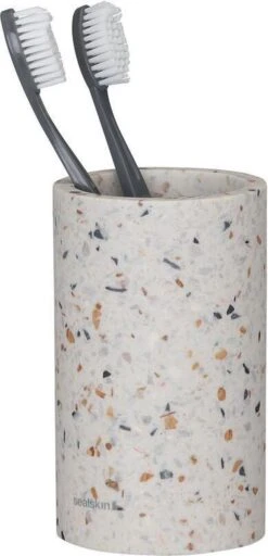 Sealskin Blend Tandenborstelbeker Vrijstaand - Terrazzo -Badkamer Accessoires Winkel 579x1200
