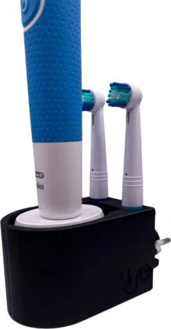 Plugware Oral-B Elektrische Tandenborstelhouder- Opzetborstelhouder - Zwart - Kabelloos Opladen - Badkamer Accessoires - Zonder Boren -Badkamer Accessoires Winkel 626x1200 2