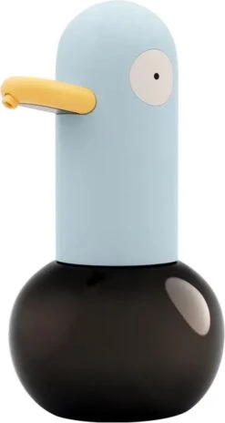 MUID Duck- Automatische Zeepdispenser - Handwas Schuimzeepdispenser Voor Kinderen - Zeeppompje-Oplaadbaar-Foam Technologie- Touchless Infrarood Sensor-Lichtblauw - 400ml - 10.35cm*11.5cm*19.5cm -Badkamer Accessoires Winkel 639x1200