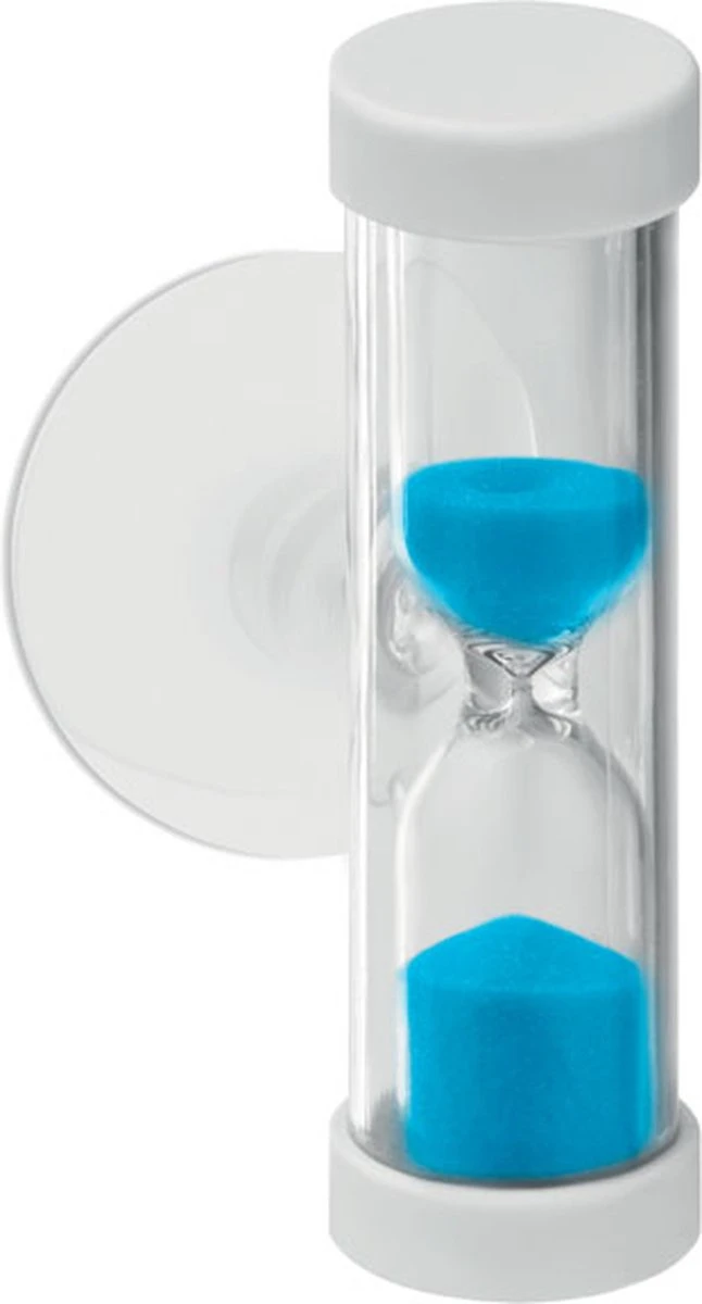 Merkloos Douchetimer - Douchewekker - Doucheklok - Showertimer - Met Zuignap - Waterbesparende - Zandloper - 4 Minuten - Blauw 4 Merkloos Douchetimer - Douchewekker - Doucheklok - Showertimer - Met Zuignap - Waterbesparende - Zandloper - 4 Minuten - Blauw - Afbeelding 2