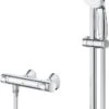 GROHE Precision Flow Thermostatische Douchekraan Met Douchegarnituur - EcoJoy® - 15cm - 34841000 -Badkamer Accessoires Winkel 660x1200 2