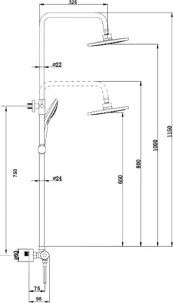 Wesseling & Bos Doucheset - Regendouche Mat Goud Geborsteld - Doucheset Met Thermostaatkraan - Atlanta 25 Wesseling & Bos Doucheset - Regendouche Mat Goud Geborsteld - Doucheset Met Thermostaatkraan - Atlanta -Badkamer Accessoires Winkel 685x1200 4