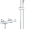 GROHE Grohtherm 800 Cosmopolitan Douchekraan - Met Glijstang En Handdouche - Incl. Koppelingen - Chroom - 34768000 -Badkamer Accessoires Winkel 706x1200