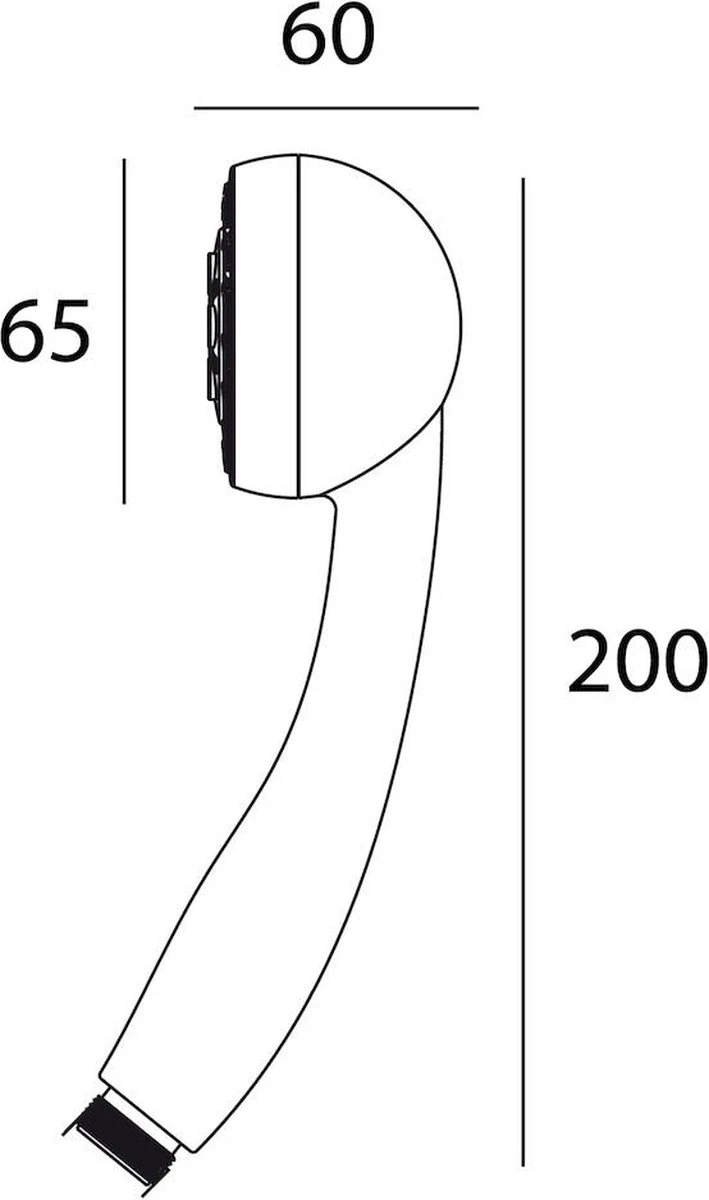 Tiger Como Handdouche - Douchekop Ø 7,5 Cm - Volle Straal - Chroom 10 Tiger Como Handdouche - Douchekop Ø 7,5 Cm - Volle Straal - Chroom - Afbeelding 8