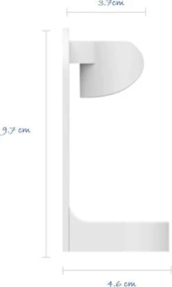 Crème Happy Goodz Shop 1 Stuk Kwalitatieve Elektrische Tandenborstelhouders WIT/Crème 1 Stuk Met Happy Goodz Installatiehandleiding - Geschikt Voor Oa Oral-B - Badkamer Accessoire - Zonder Boren- Met Alcoholdoekje -Badkamer Accessoires Winkel 721x1200