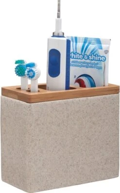 Sealskin Grace Tandenborstelhouder Vrijstaand - Zand 19 Sealskin Grace Tandenborstelhouder Vrijstaand - Zand -Badkamer Accessoires Winkel 748x1200 1