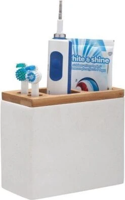 Sealskin Grace Tandenborstelhouder Vrijstaand - Wit -Badkamer Accessoires Winkel 751x1200