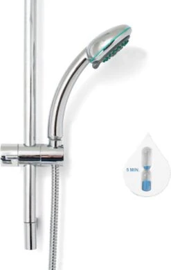 Merkloos Douchetimer - Showertimer - Douchewekker - Doucheklok - Met Zuignap - Waterbesparende - Zandloper - 5 Minuten -Badkamer Accessoires Winkel 762x1200 2