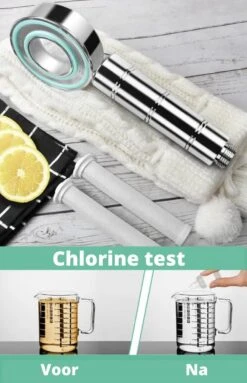 Merkloos Waterbesparende Douchekop - Handdouche Met Hoge Druk En Filter - Regendouche -Badkamer Accessoires Winkel 773x1200 64