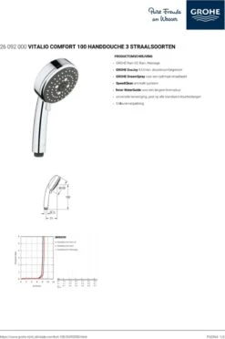 GROHE Vitalio Comfort Douchekop III - Ø 10 Cm - 9,5 L/min -Badkamer Accessoires Winkel 797x1200 4