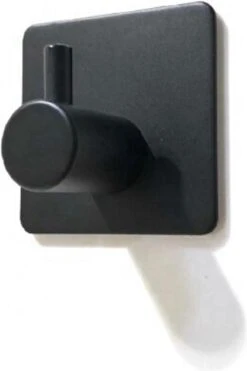 Merkloos Handdoekhaak Set Van 4 Stuks Zonder Boren RVS Zwart Vierkant Zelfklevend Badjas Theedoek Hanger Keuken Badkamer Handdoek Haakjes -Badkamer Accessoires Winkel 798x1200