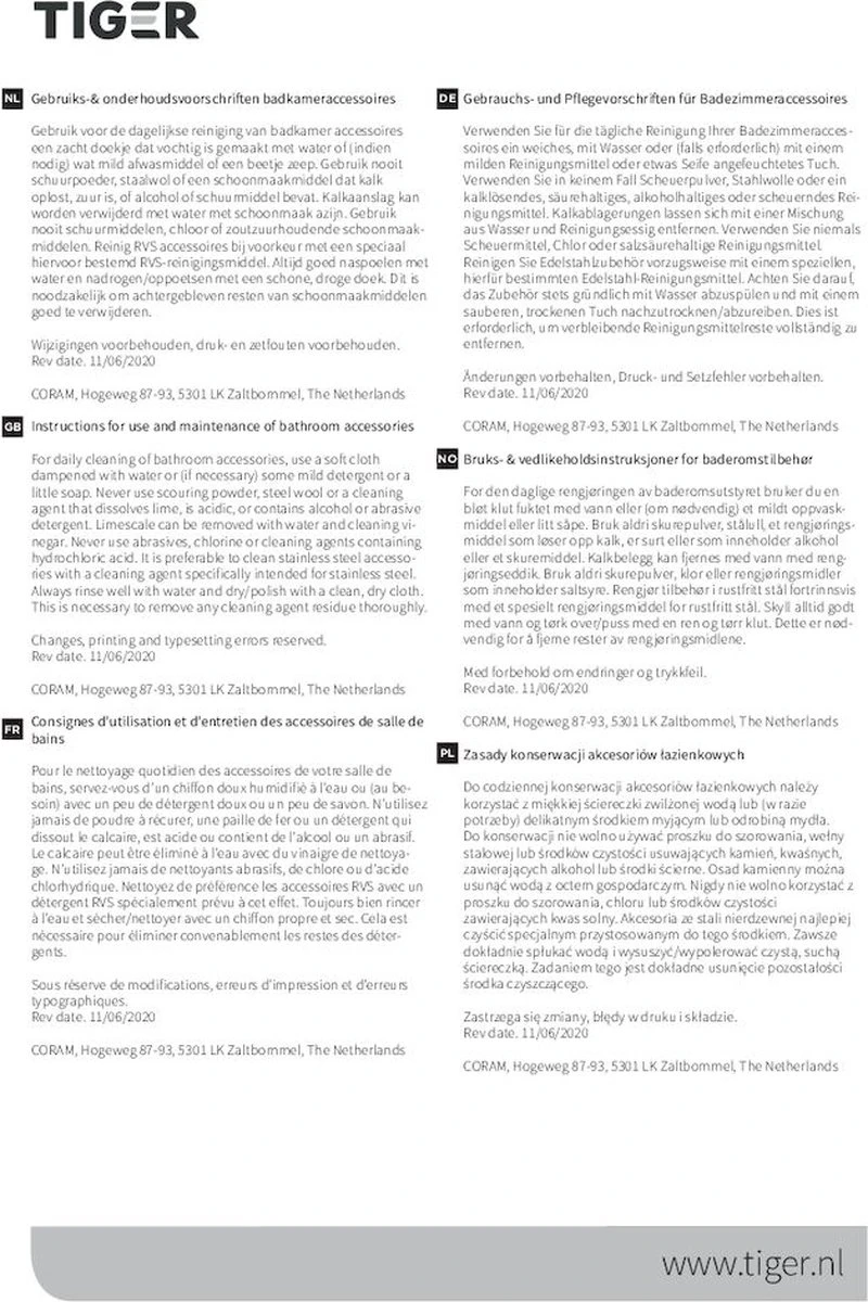 Tiger Nomad Toiletrolhouder Met Klep - Zwart 8 Tiger Nomad Toiletrolhouder Met Klep - Zwart - Afbeelding 6