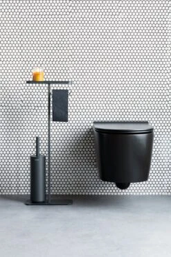Brabantia MindSet Toiletbutler - Mineral Infinite Grey -Badkamer Accessoires Winkel 800x1200 16