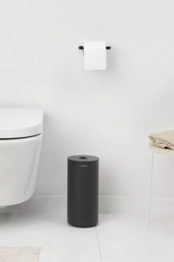 Brabantia MindSet Reserverolhouder - Mineral Infinite Grey -Badkamer Accessoires Winkel 800x1200 21