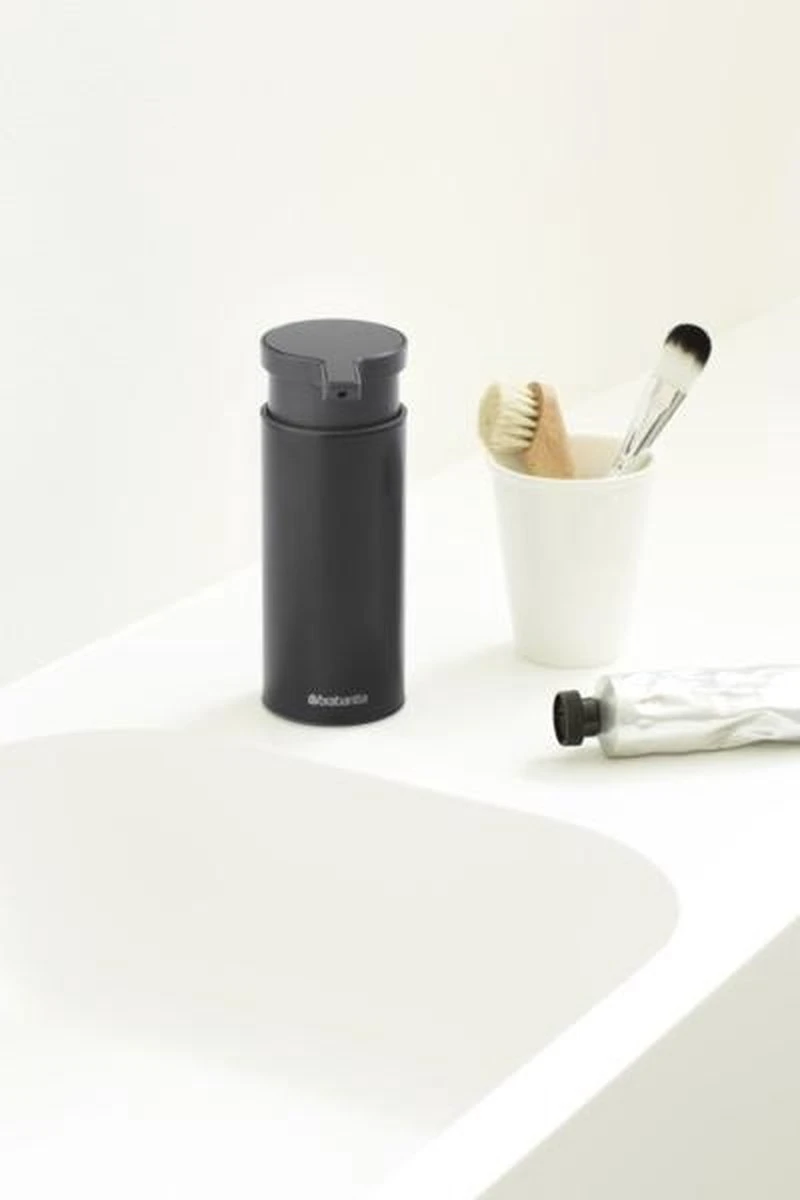 Brabantia Zeepdispenser - 200 Ml - Matt Black 10 Brabantia Zeepdispenser - 200 Ml - Matt Black - Afbeelding 8