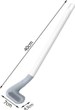 Merkloos Siliconen Toilet Borstel - Toilet Haak - Siliconen Wc Borstel -Badkamer Accessoires Winkel 816x1200