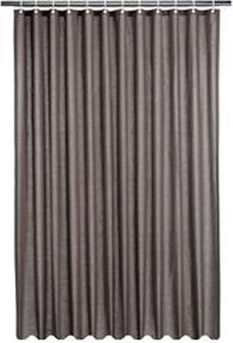 Papillon Douchegordijn Textiel - Schimmelvrij - 180x200 – Antraciet 3 Papillon Douchegordijn Textiel - Schimmelvrij - 180x200 – Antraciet