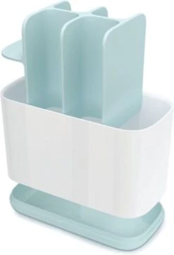 Joseph Joseph Badkamer Easy-Store Tandenborstelorganiser Large - 16.8x8.4x12.6 Cm - Creme/licht Blauw -Badkamer Accessoires Winkel 818x1200 3