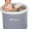 HBKS Zitbad - Bath Bucket - Ice Bath - Dompelbad - Voor Volwassenen En Kinderen - Inclusief Tas - Ijsbad Wim Hof Methode - Inclusief Ijsbad Ebook - Grijs -Badkamer Accessoires Winkel 863x1200 4